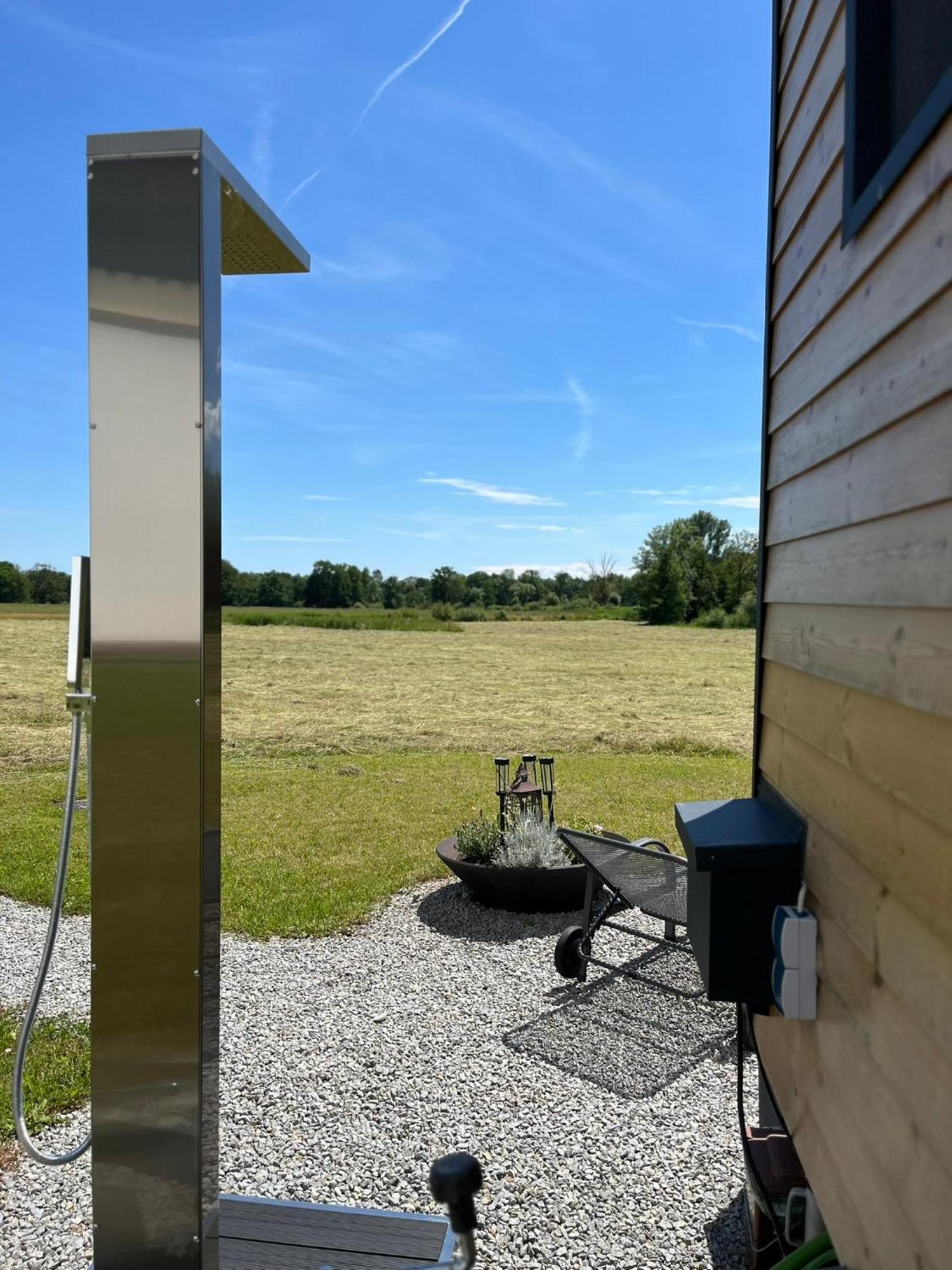 Tinyhouse -Reset Im Vilstal -Zurueck Zum Ursprung Apartment Aldersbach Exterior foto